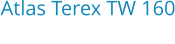 Atlas Terex TW 160 Bouwjaar:	2008