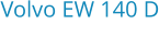 Volvo EW 140 D Bouwjaar:	2014