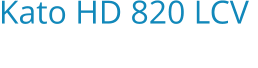 Kato HD 820 LCV  Bouwjaar:   2011