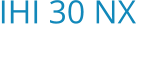 IHI 30 NX Bouwjaar:   2007
