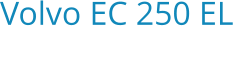 Volvo EC 250 EL Bouwjaar:   2015