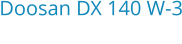Doosan DX 140 W-3 Bouwjaar:	2014